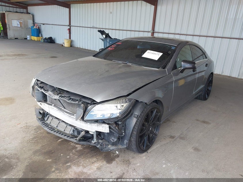 2014 Mercedes-benz Cls-klasse VIN WDDLJ7DB0EA094418 IAAI salvage auction — FRONT END, Salvage Title, sold $4,300 on 2026-08-05 (photo 2)