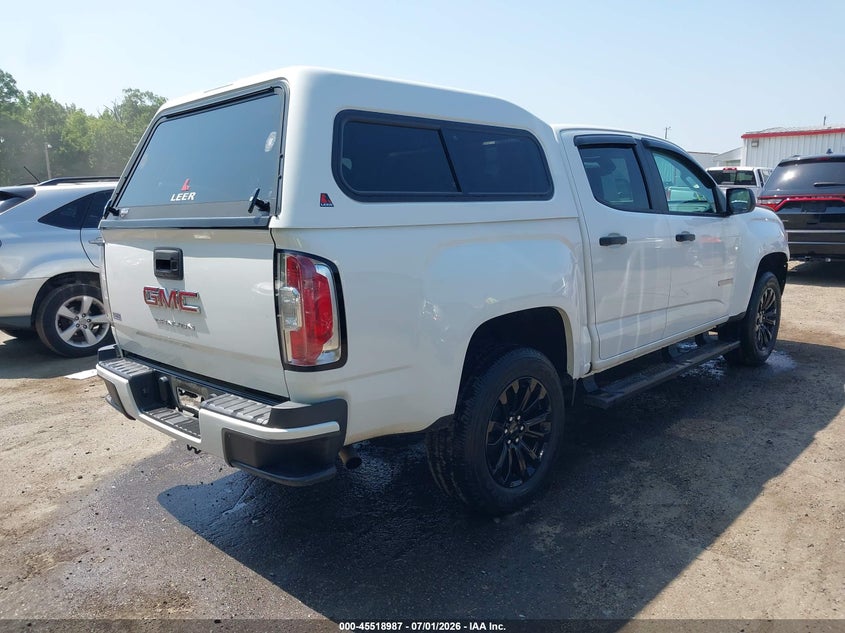 2021 Gmc Canyon VIN 1GTG5BEA4M1287341 IAAI salvage auction — FRONT END, Salvage - 75% Or Less (Maryland), sold $5,100 on 2026-07-25 (photo 4)