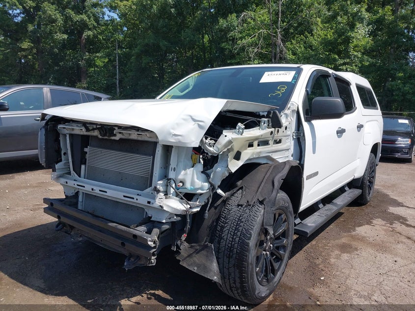 2021 Gmc Canyon VIN 1GTG5BEA4M1287341 IAAI salvage auction — FRONT END, Salvage - 75% Or Less (Maryland), sold $5,100 on 2026-07-25 (photo 6)