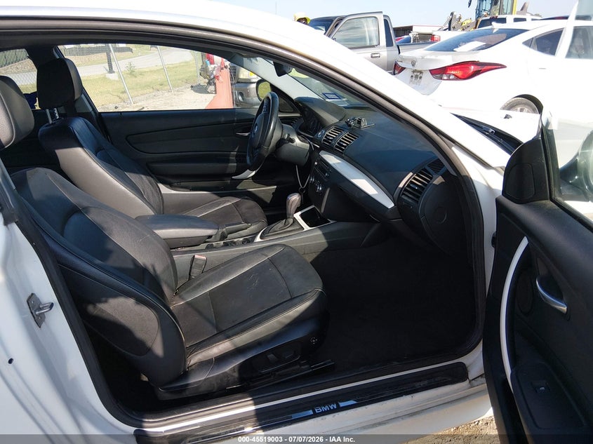 2012 BMW 1er VIN WBAUP9C57CVL91144 IAAI salvage auction — NORMAL WEAR, Original (Texas), sold $400 on 2026-07-28 (photo 5)