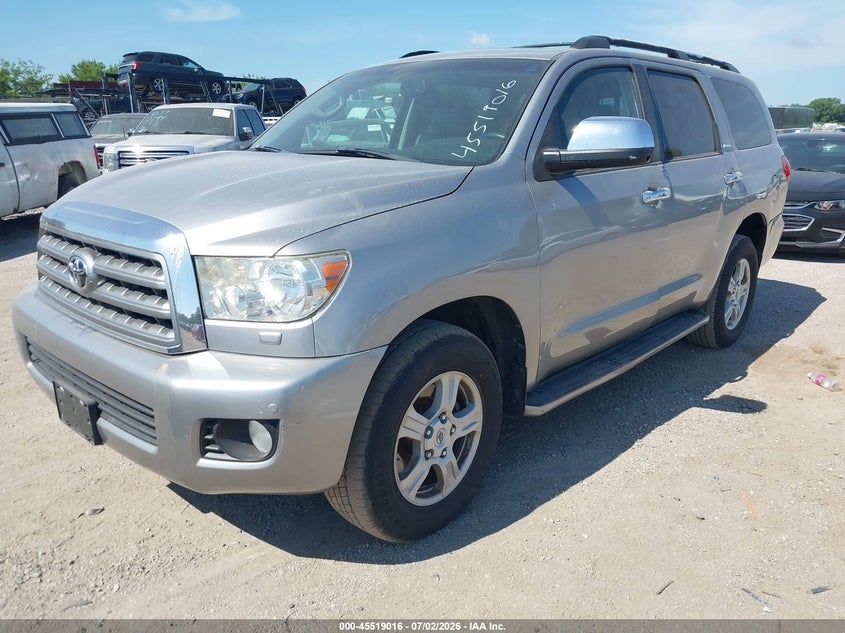 2008 Toyota Sequoia VIN 5TDBY68A38S000360 IAAI salvage auction — NORMAL WEAR, Regular Certificate (Iowa), sold $3,500 on 2026-07-20 (photo 2)