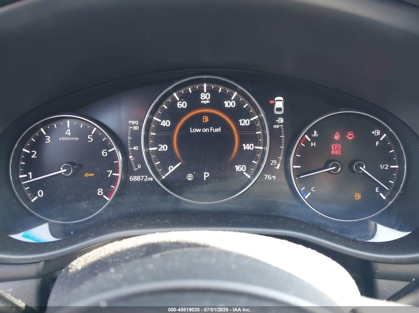 2019 Mazda 3 VIN JM1BPAMM0K1138884 IAAI salvage auction — RIGHT FRONT, Salvage Title, sold $5,100 on 2026-08-01 (photo 7)