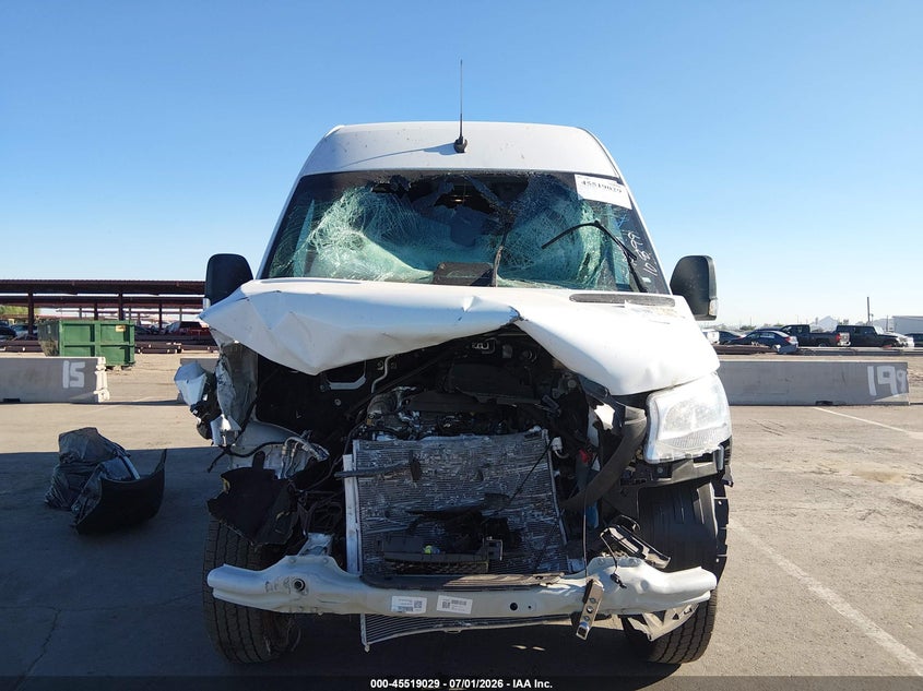 2026 Mercedes-benz Sprinter VIN W1Z4KGHY2TT611351 IAAI salvage auction — ENGINE DAMAGE, Enterprise Vehicles Clear Only (California), sold $14,200 on 2026-07-30 (photo 6)