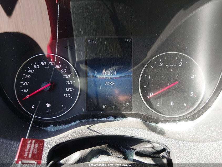 2026 Mercedes-benz Sprinter VIN W1Z4KGHY2TT611351 IAAI salvage auction — ENGINE DAMAGE, Enterprise Vehicles Clear Only (California), sold $14,200 on 2026-07-30 (photo 7)