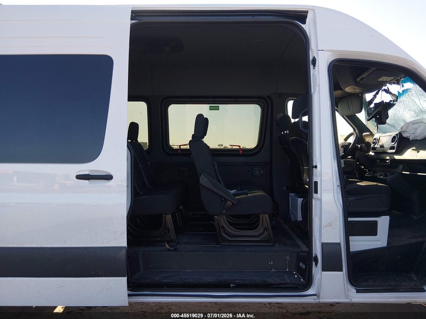 2026 Mercedes-benz Sprinter VIN W1Z4KGHY2TT611351 IAAI salvage auction — ENGINE DAMAGE, Enterprise Vehicles Clear Only (California), sold $14,200 on 2026-07-30 (photo 8)