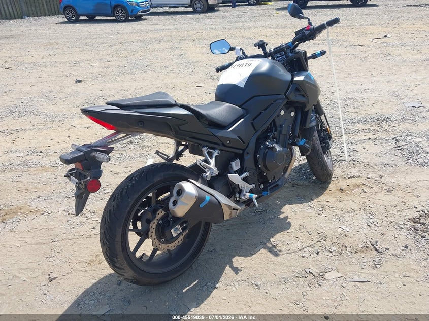 2025 Honda Cb VIN MLHPC7159S5100948 IAAI salvage auction — ALL OVER, Salvage Title, sold $1,600 on 2026-07-22 (photo 4)