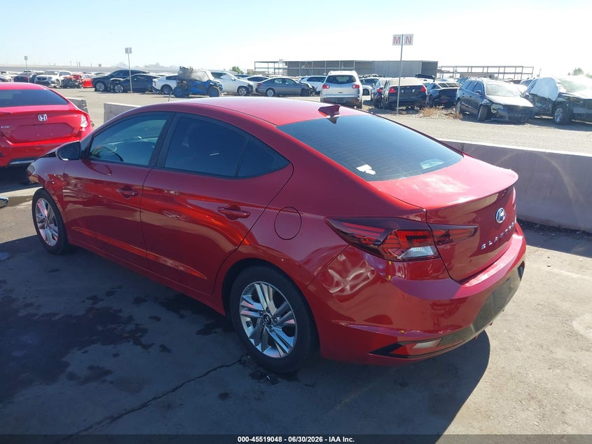 2019 Hyundai Elantra VIN KMHD84LF5KU799508 IAAI salvage auction — FRONT END, Salvage (Arizona), sold $1,800 on 2026-07-28 (photo 3)