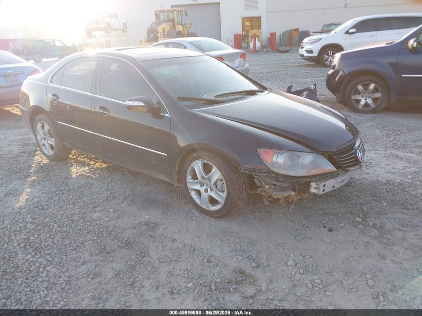 2005 Acura Rl VIN JH4KB165X5C001138 IAAI salvage auction — FRONT END, Bill Of Sale (Georgia), sold $375 on 2026-07-13 (photo 1)