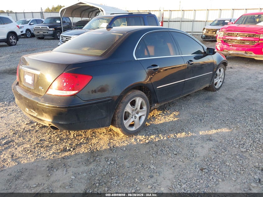 2005 Acura Rl VIN JH4KB165X5C001138 IAAI salvage auction — FRONT END, Bill Of Sale (Georgia), sold $375 on 2026-07-13 (photo 4)