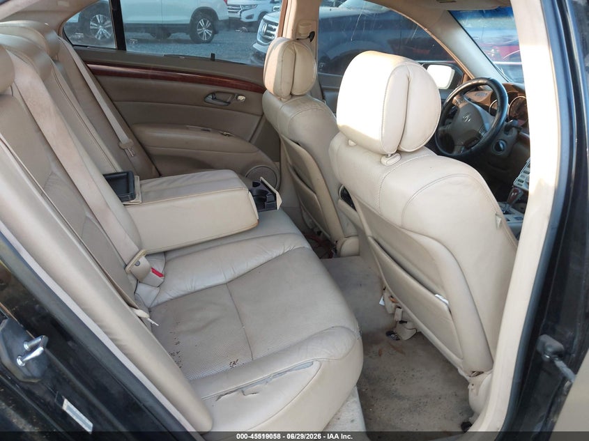 2005 Acura Rl VIN JH4KB165X5C001138 IAAI salvage auction — FRONT END, Bill Of Sale (Georgia), sold $375 on 2026-07-13 (photo 8)