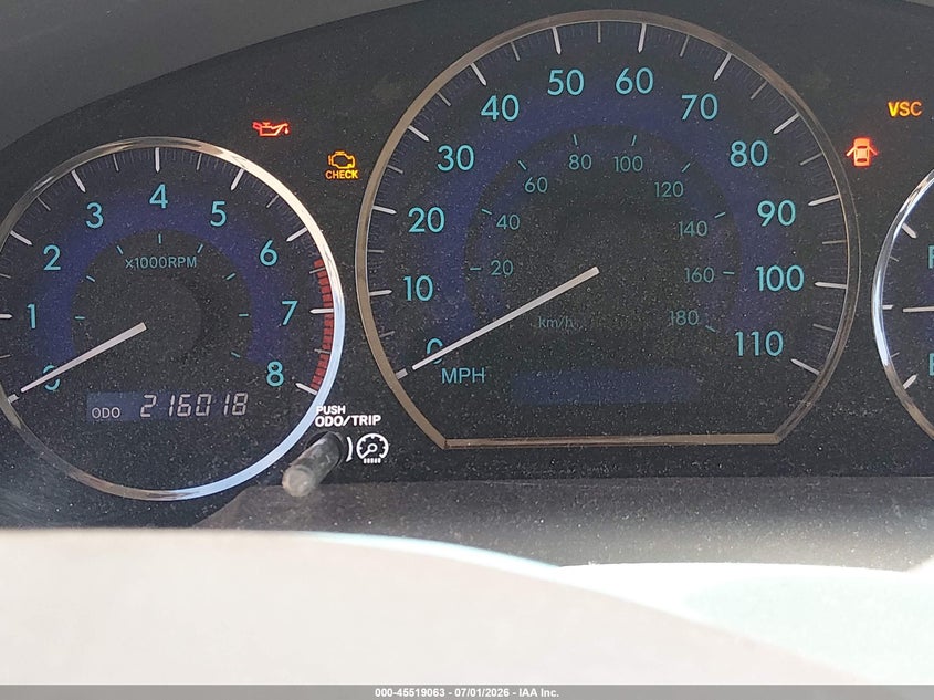 2009 Toyota Sienna VIN 5TDBK22C59S025301 IAAI salvage auction — NORMAL WEAR, Regular (Nevada), sold $425 on 2026-07-17 (photo 7)