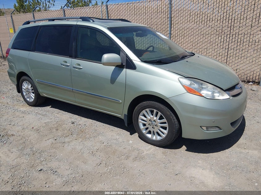 2009 Toyota Sienna VIN 5TDBK22C59S025301 IAAI salvage auction — NORMAL WEAR, Regular (Nevada), sold $425 on 2026-07-17 (photo 1)