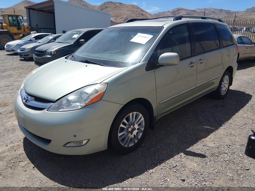 2009 Toyota Sienna VIN 5TDBK22C59S025301 IAAI salvage auction — NORMAL WEAR, Regular (Nevada), sold $425 on 2026-07-17 (photo 2)