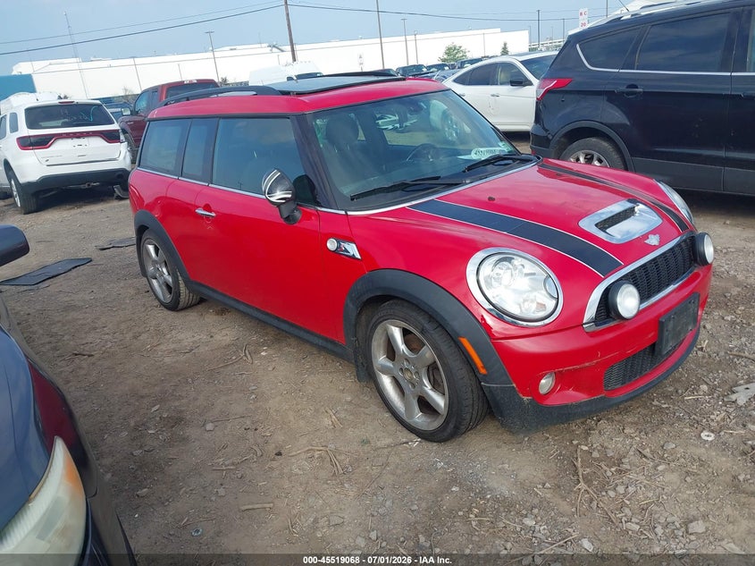 2010 Mini Clubman VIN WMWMM3C59ATP76414 IAAI salvage auction — UNKNOWN, Mv-907A (New York), sold $300 on 2026-07-22 (photo 1)