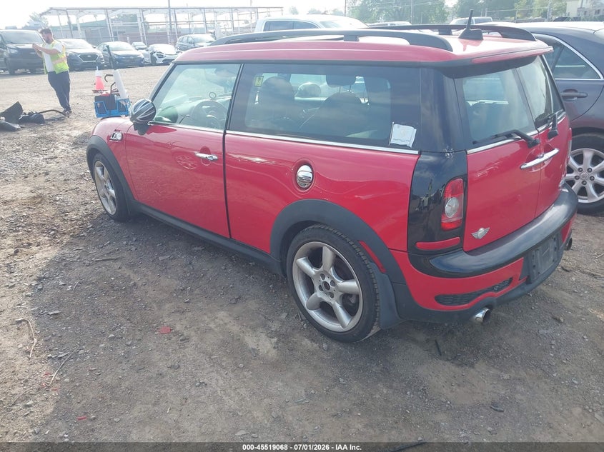 2010 Mini Clubman VIN WMWMM3C59ATP76414 IAAI salvage auction — UNKNOWN, Mv-907A (New York), sold $300 on 2026-07-22 (photo 3)