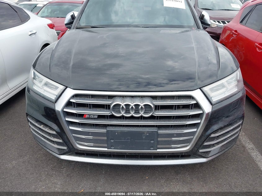 2018 Audi Sq5 VIN WA1A4AFY2J2024523 IAAI salvage auction — ENGINE DAMAGE, Clear (Utah), sold $5,200 on 2026-07-24 (photo 6)