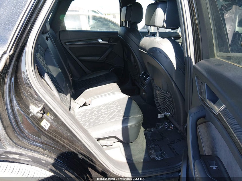 2018 Audi Sq5 VIN WA1A4AFY2J2024523 IAAI salvage auction — ENGINE DAMAGE, Clear (Utah), sold $5,200 on 2026-07-24 (photo 8)