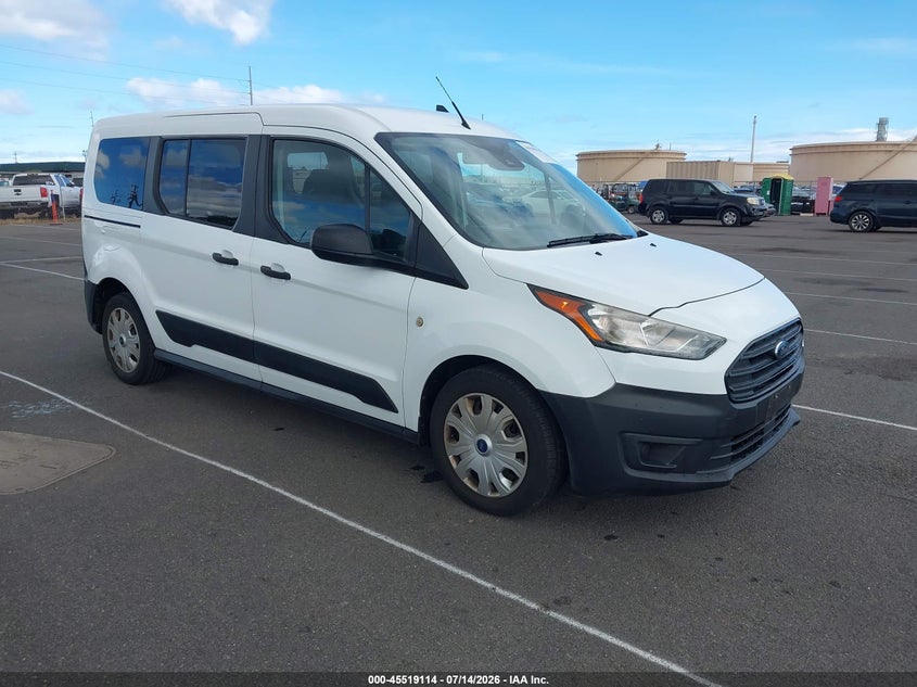2021 Ford Transit connect VIN NM0GE9E2XM1490166 IAAI salvage auction — NORMAL WEAR, Sf97 (Hawaii), sold $2,050 on 2026-07-28 (photo 1)