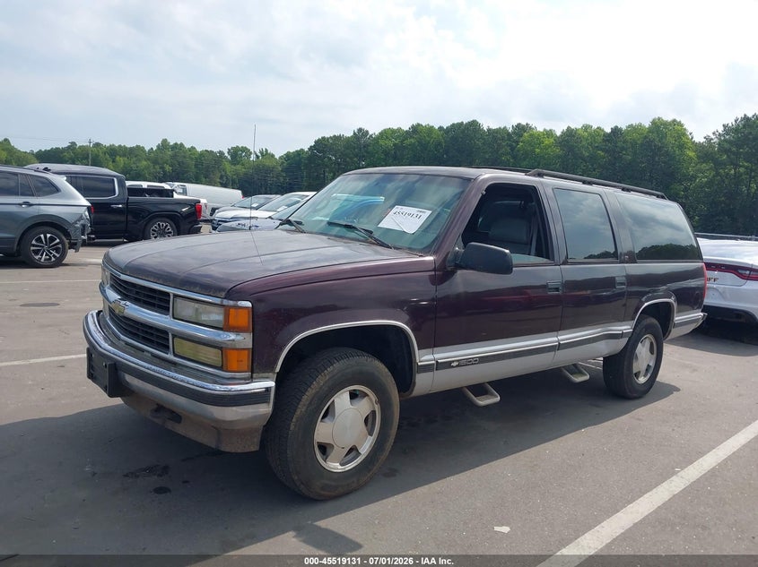 1997 Chevrolet Suburban 1500 VIN 1GNFK16R4VJ411801 IAAI salvage auction — NORMAL WEAR, Clear (North Carolina), sold $950 on 2026-07-08 (photo 2)