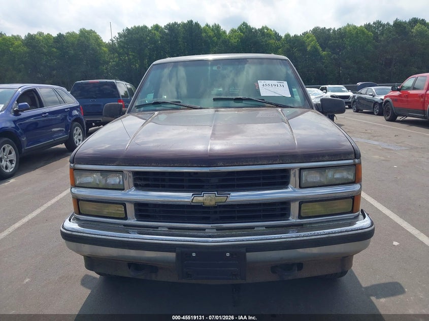 1997 Chevrolet Suburban 1500 VIN 1GNFK16R4VJ411801 IAAI salvage auction — NORMAL WEAR, Clear (North Carolina), sold $950 on 2026-07-08 (photo 6)