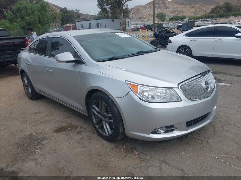 2010 Buick Lacrosse VIN 1G4GC5EG8AF138002 IAAI salvage auction — NORMAL WEAR, Clear - Dealer Only (California), sold $450 on 2026-07-21 (photo 1)