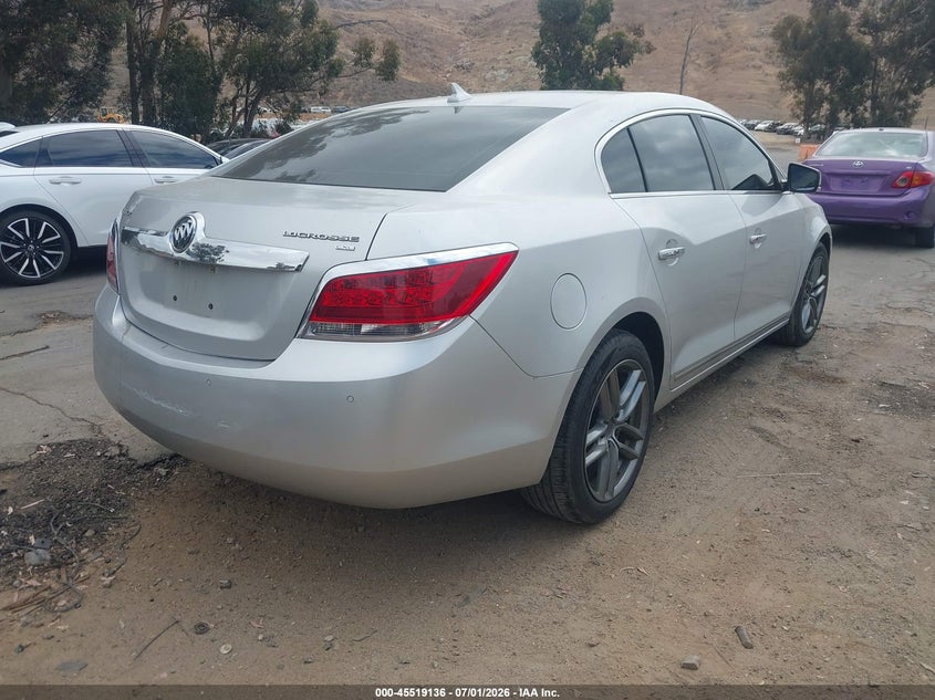 2010 Buick Lacrosse VIN 1G4GC5EG8AF138002 IAAI salvage auction — NORMAL WEAR, Clear - Dealer Only (California), sold $450 on 2026-07-21 (photo 4)