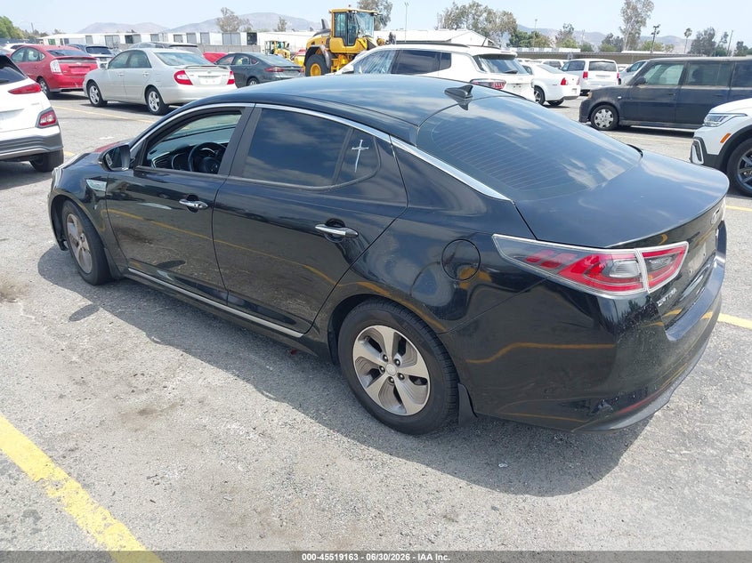2016 Kia Optima hybrid VIN KNAGM4AD2G5096266 IAAI salvage auction — MECHANICAL, Clear - Dealer Only (California), sold $275 on 2026-07-28 (photo 3)