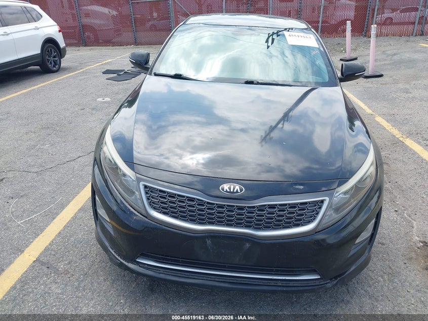 2016 Kia Optima hybrid VIN KNAGM4AD2G5096266 IAAI salvage auction — MECHANICAL, Clear - Dealer Only (California), sold $275 on 2026-07-28 (photo 6)