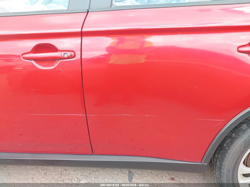 2015 Mitsubishi Outlander VIN JA4AD3A39FZ001231 IAAI salvage auction — NORMAL WEAR, Original (Texas), sold $1,400 on 2026-07-16 (photo 6)
