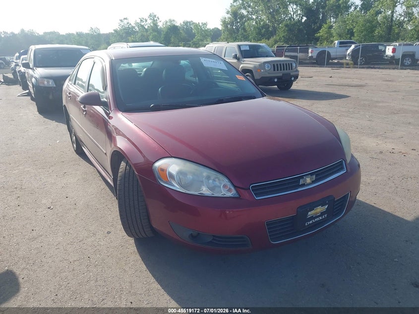 2010 Chevrolet Impala VIN 2G1WB5EN9A1242757 IAAI salvage auction — Unknown, Salvage (Ohio), sold $475 on 2026-07-11 (photo 1)