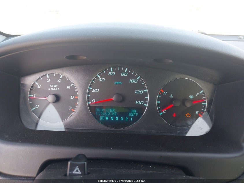 2010 Chevrolet Impala VIN 2G1WB5EN9A1242757 IAAI salvage auction — Unknown, Salvage (Ohio), sold $475 on 2026-07-11 (photo 7)