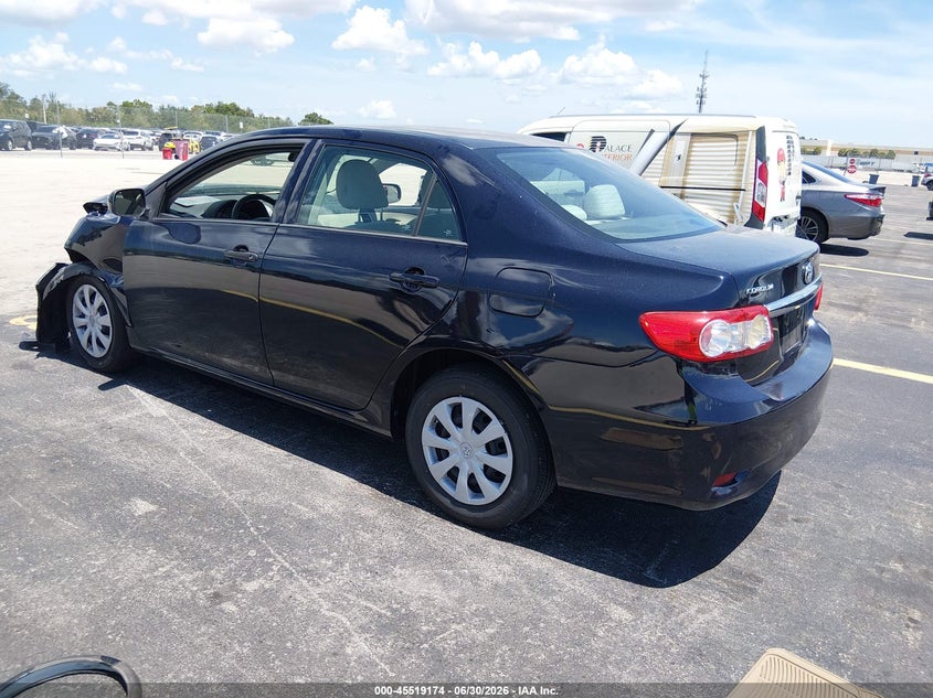 2013 Toyota Corolla VIN 5YFBU4EE2DP158134 IAAI salvage auction — LEFT FRONT, Rebuildable (Florida), sold $1,850 on 2026-07-30 (photo 3)