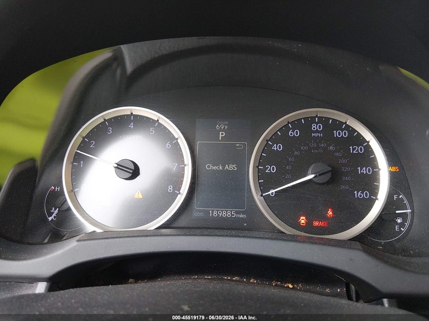 2014 Lexus Is VIN JTHBF1D27E5001891 IAAI salvage auction — RIGHT SIDE, Salvage (California), sold $1,050 on 2026-07-29 (photo 7)