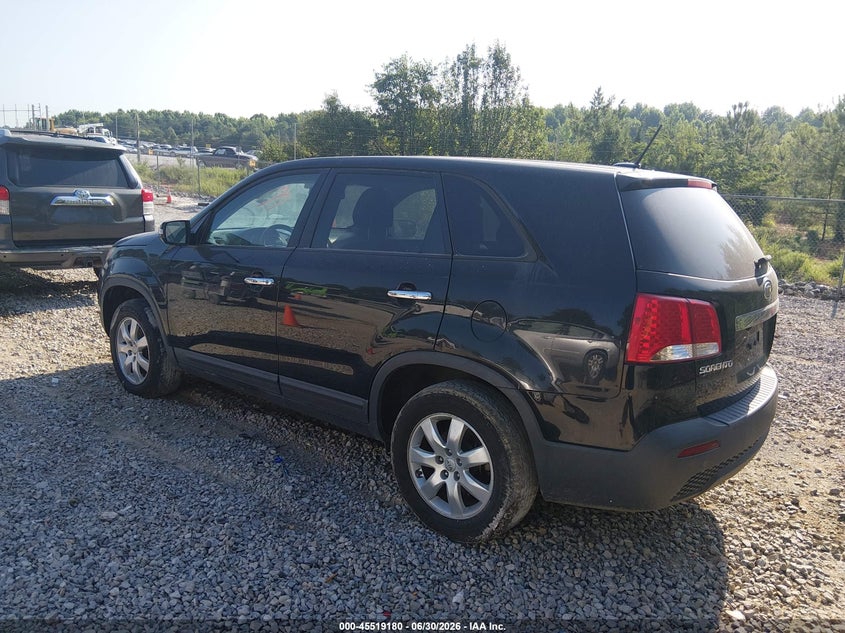 2013 Kia Sorento VIN 5XYKT3A18DG406178 IAAI salvage auction — UNKNOWN, Salvage (Texas), sold $400 on 2026-07-13 (photo 3)