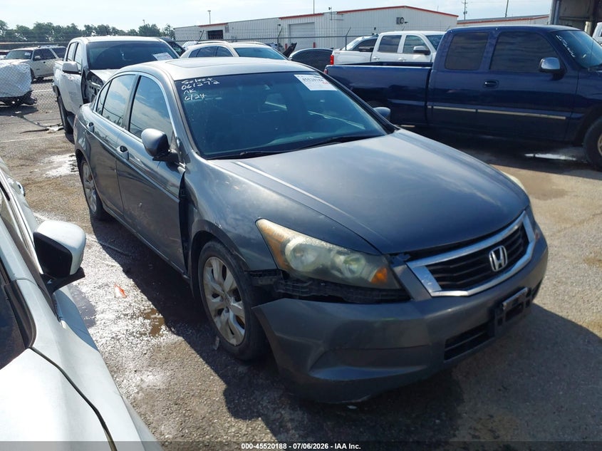 2008 Honda Accord VIN JHMCP26838C061272 IAAI salvage auction — FRONT END, Nrc Lienholder Repossession Paperwork (Louisiana), sold $225 on 2026-07-21 (photo 1)
