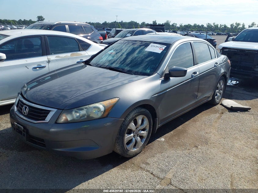 2008 Honda Accord VIN JHMCP26838C061272 IAAI salvage auction — FRONT END, Nrc Lienholder Repossession Paperwork (Louisiana), sold $225 on 2026-07-21 (photo 2)