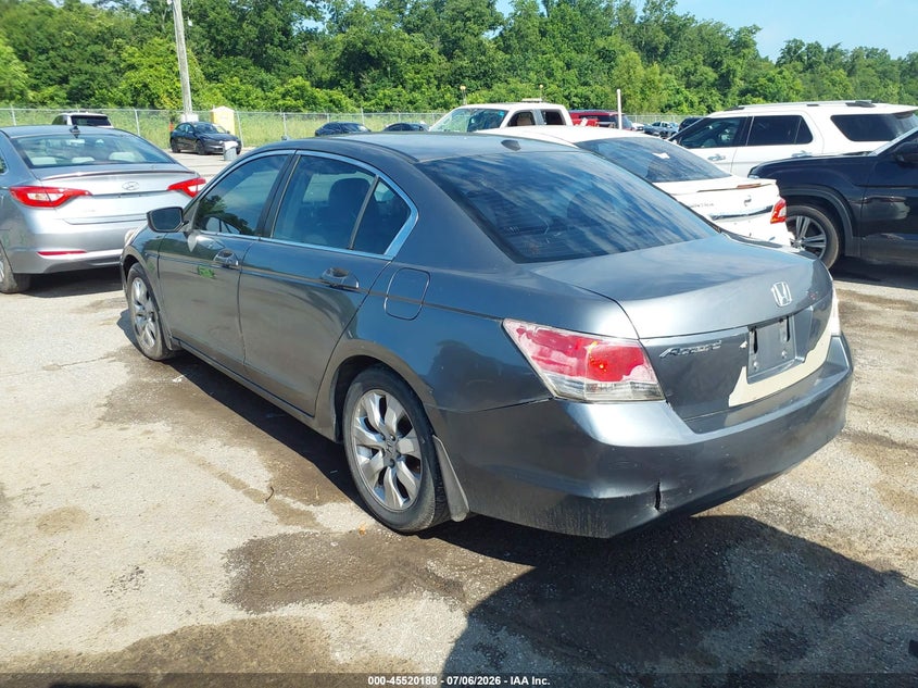 2008 Honda Accord VIN JHMCP26838C061272 IAAI salvage auction — FRONT END, Nrc Lienholder Repossession Paperwork (Louisiana), sold $225 on 2026-07-21 (photo 3)