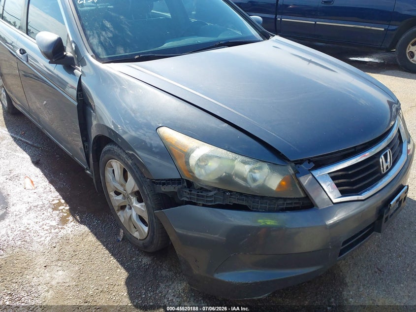 2008 Honda Accord VIN JHMCP26838C061272 IAAI salvage auction — FRONT END, Nrc Lienholder Repossession Paperwork (Louisiana), sold $225 on 2026-07-21 (photo 6)