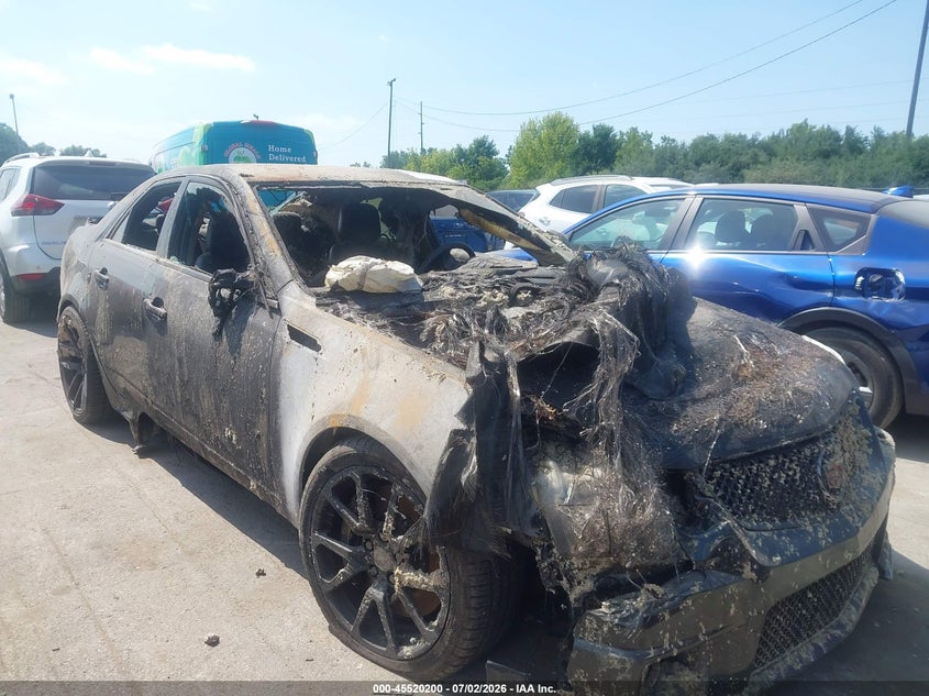 2012 Cadillac Cts-v VIN 1G6DV5EP8C0143906 — IAAI salvage auction photo