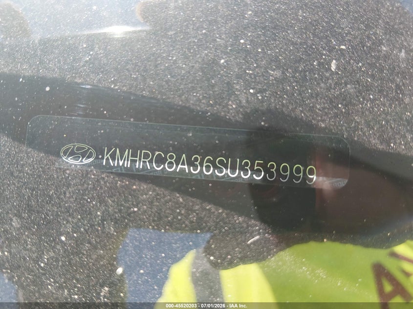 2025 Hyundai Venue VIN KMHRC8A36SU353999 IAAI salvage auction — REAR END, Enterprise Vehicles Clear Only (Texas), sold $8,100 on 2026-07-13 (photo 9)