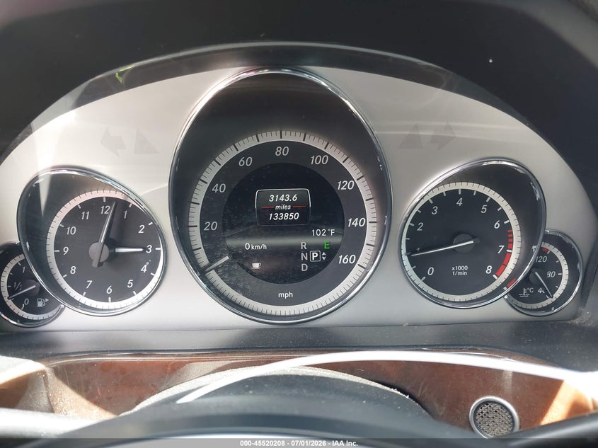 2013 Mercedes-benz E-klasse VIN WDDHF5KB2DA749496 IAAI salvage auction — RIGHT FRONT, Salvage Title, sold $1,550 on 2026-08-02 (photo 7)