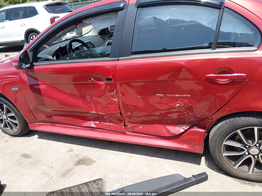 2015 Mitsubishi Lancer VIN JA32V2FW0FU004499 IAAI salvage auction — SIDE, Salvage Title, sold $775 on 2026-10-03 (photo 6)