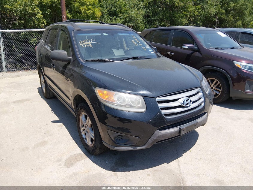 2012 Hyundai Santa fe VIN 5XYZG3AB5CG097442 IAAI salvage auction — NORMAL WEAR, Nrc Lienholder Repossession Paperwork (Texas), sold $775 on 2026-07-29 (photo 1)