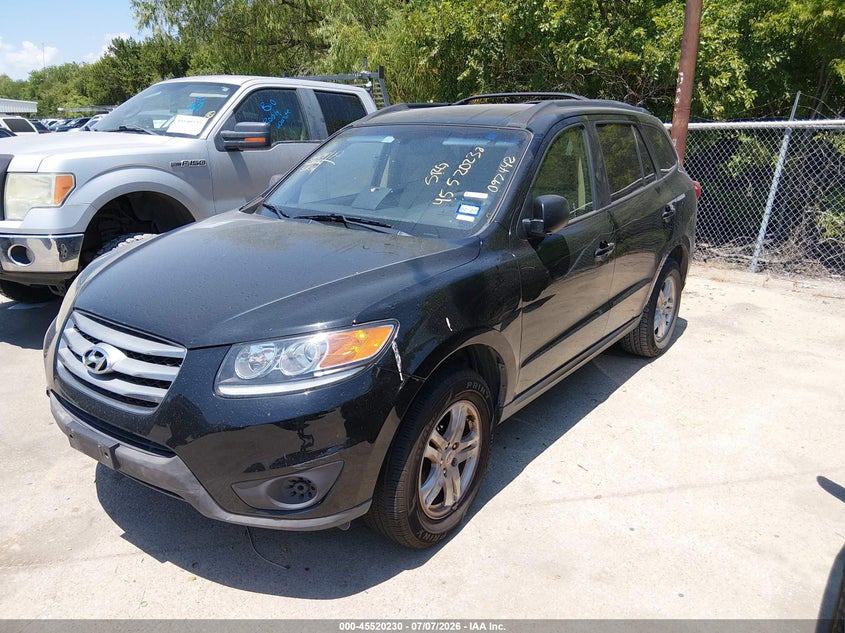 2012 Hyundai Santa fe VIN 5XYZG3AB5CG097442 IAAI salvage auction — NORMAL WEAR, Nrc Lienholder Repossession Paperwork (Texas), sold $775 on 2026-07-29 (photo 2)