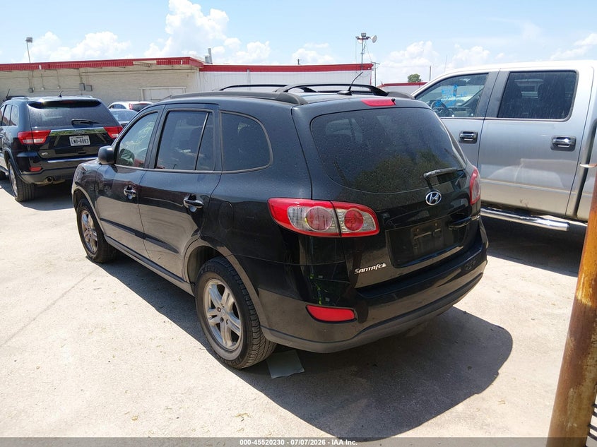 2012 Hyundai Santa fe VIN 5XYZG3AB5CG097442 IAAI salvage auction — NORMAL WEAR, Nrc Lienholder Repossession Paperwork (Texas), sold $775 on 2026-07-29 (photo 3)