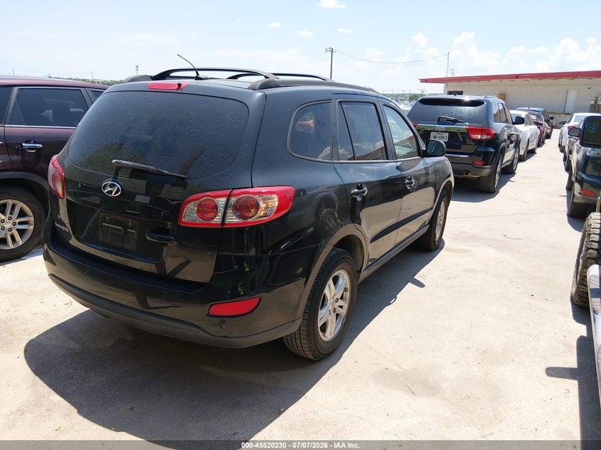 2012 Hyundai Santa fe VIN 5XYZG3AB5CG097442 IAAI salvage auction — NORMAL WEAR, Nrc Lienholder Repossession Paperwork (Texas), sold $775 on 2026-07-29 (photo 4)