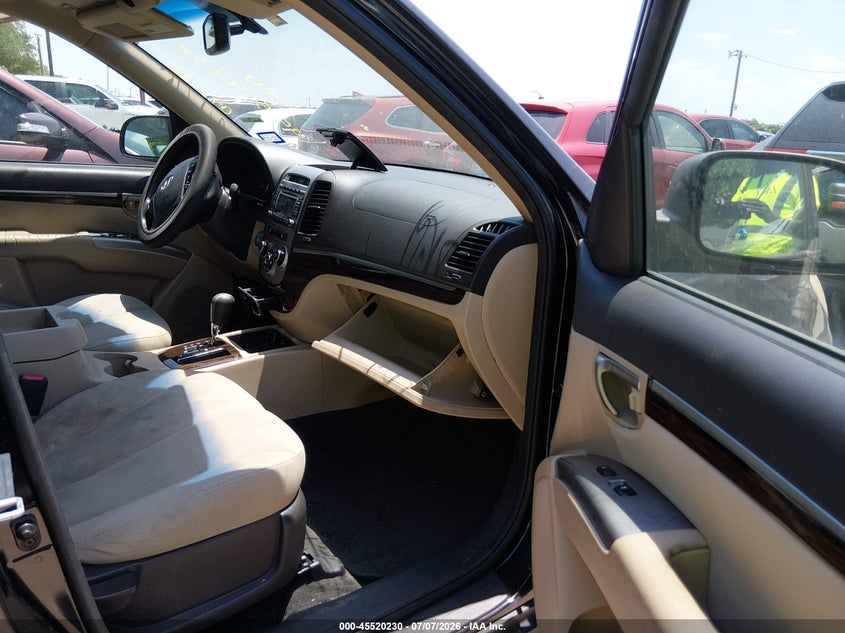 2012 Hyundai Santa fe VIN 5XYZG3AB5CG097442 IAAI salvage auction — NORMAL WEAR, Nrc Lienholder Repossession Paperwork (Texas), sold $775 on 2026-07-29 (photo 5)