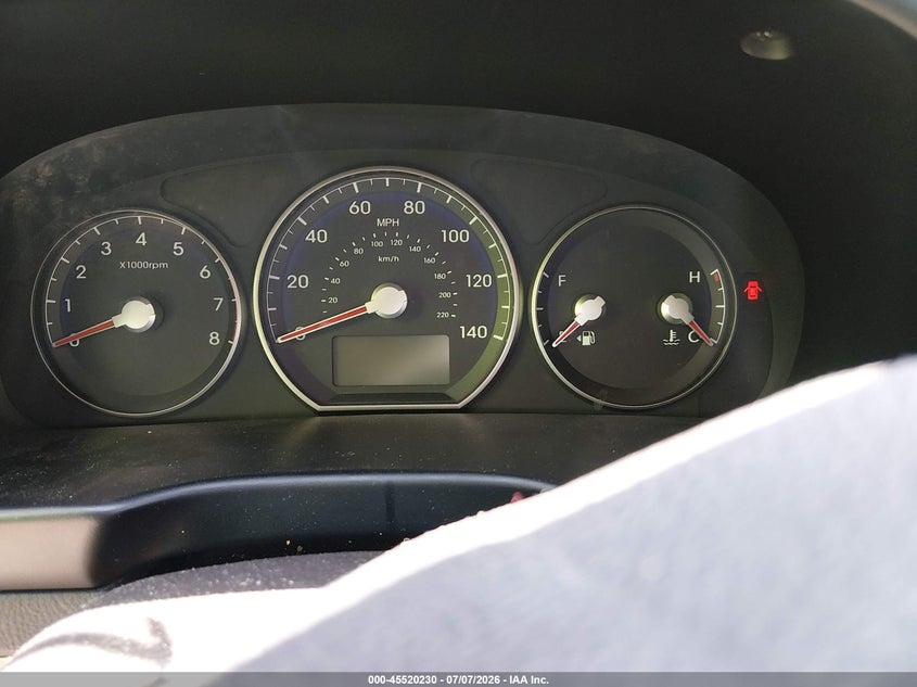 2012 Hyundai Santa fe VIN 5XYZG3AB5CG097442 IAAI salvage auction — NORMAL WEAR, Nrc Lienholder Repossession Paperwork (Texas), sold $775 on 2026-07-29 (photo 7)