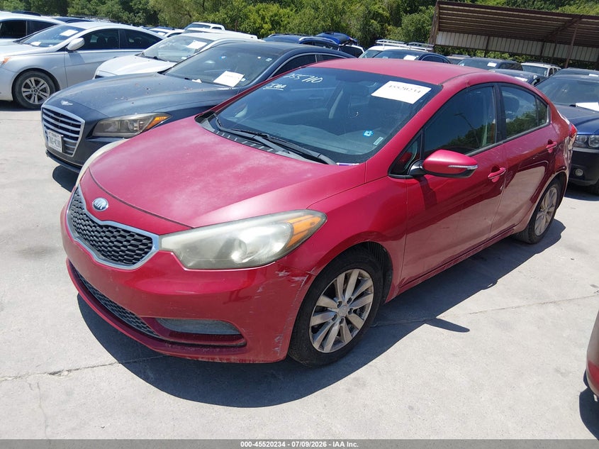2015 Kia Forte VIN KNAFX4A69F5255710 IAAI salvage auction — REAR END, Nrc Lienholder Repossession Paperwork (Mississippi), sold $25 on 2026-07-27 (photo 2)