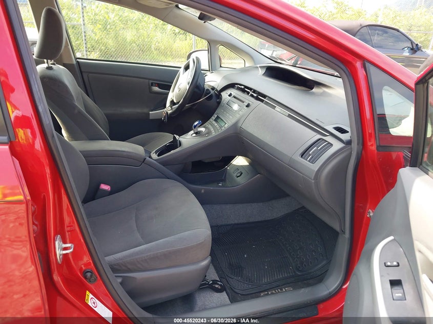 2011 Toyota Prius VIN JTDKN3DU2B1402186 IAAI salvage auction — FRONT END, Salvage (Pennsylvania), sold $900 on 2026-07-21 (photo 5)